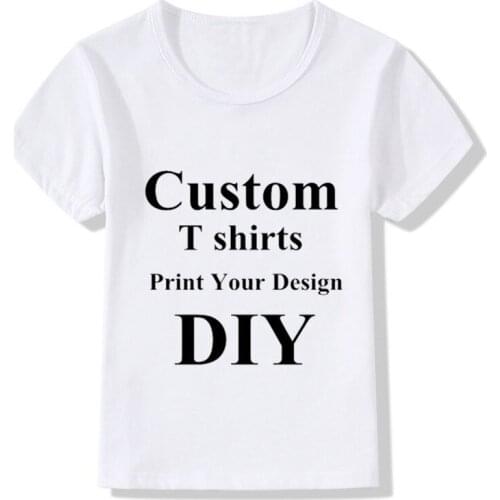 Custom Chirdren T-shirts DIY Print Your Design Kids T-shirts Boys/Girls DIY Tee Shirts tops Printing,Contact Seller Frist