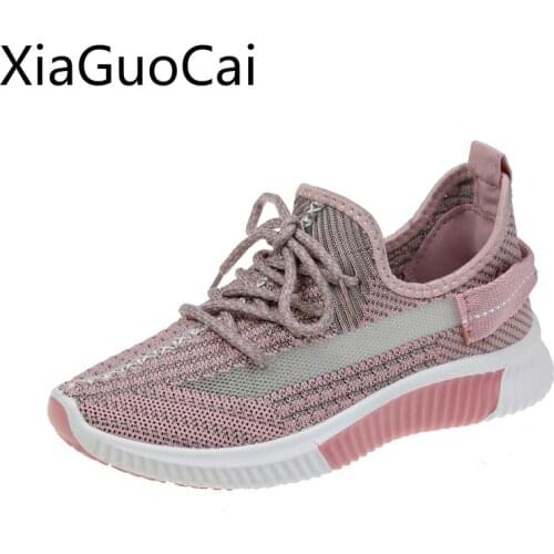 Mesh Breathable Women Sneakers Summer Lace Up Colorful Ladies Casual Shoes Basic Ins Fashion Women Sneakers