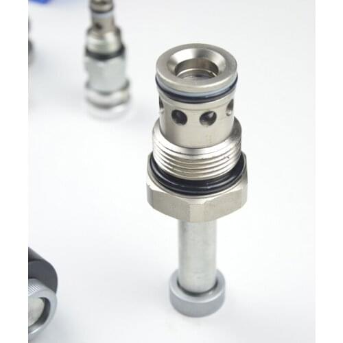 Hydraulic Threaded Cartridge Solenoid Valve DHF16-221 SV16-21 NOP Two-position Two Normally Open Large Flow