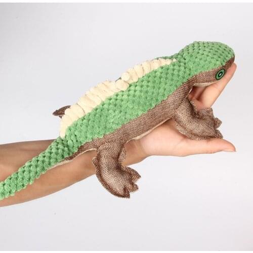 Pet Toys, Dog Toys Squeaky Toys, Plush Dog Teeth Grinding Supplies, Tooth Cleaning, Simulated Lizard Indoor Training Supplies