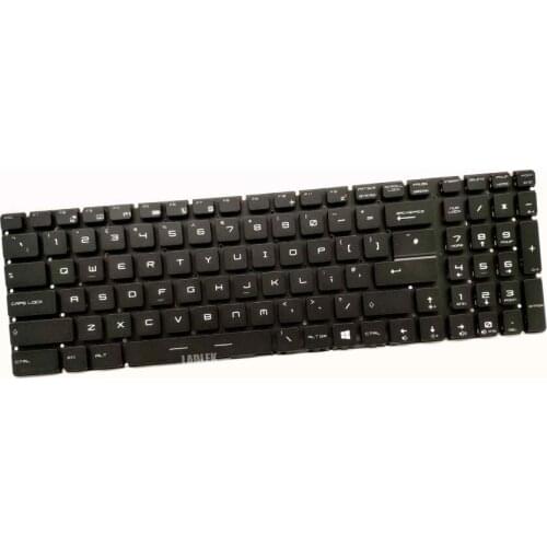 Ladlek Brand new UK keyboard for MSI Gaming GT72VR 6RE/ 7RE Dominator Pro Tobii Full RGB Colorful backlit