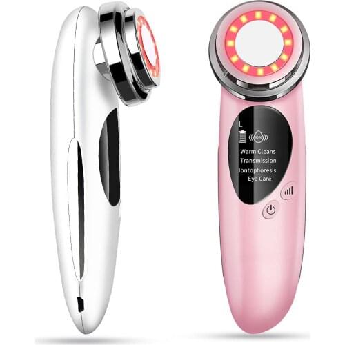 Face Massager Skin Rejuvenation Radio Mesotherapy LED Facial Lifting Beauty Vibration Wrinkle Removal Anti Aging Radio Frequency