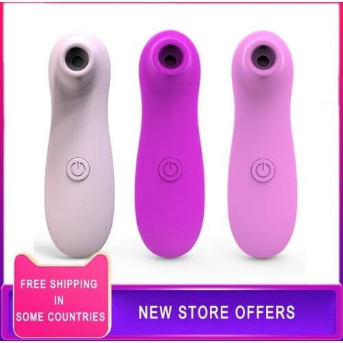 Clit Sucker Vagina Sucking Vibrator Clitoris Stimulator Blowjob Oral Nipple Sex Toys for Adult Women Masturbator Erotic Products