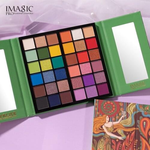 36 Color Eye Shadow Palette Matte Texture Pearlescent Glitter Fine Silky Powder Full Color Eye Shadow Long Lasting Eyes Makeup