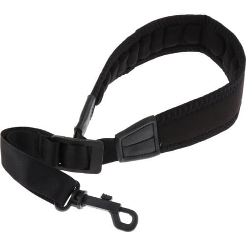 Sax Padded Shoulder Neck Strap Belt for Saxophone Replacement Parts, 52mm Width