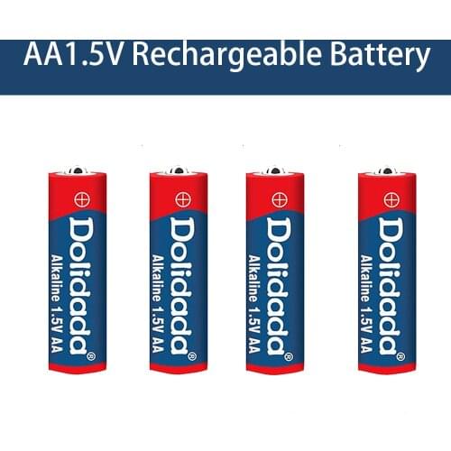1~20pcs/lot Brand AA rechargeable battery 9800mah 1.5V New Alkaline Rechargeable batery for led light toy mp3