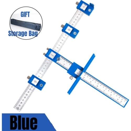 Drill Punch Locator Woodworking Jig Drill Guide Cabinet Handle Locator Adjustable Drilling Positioner Hole Locator Tool Dropship