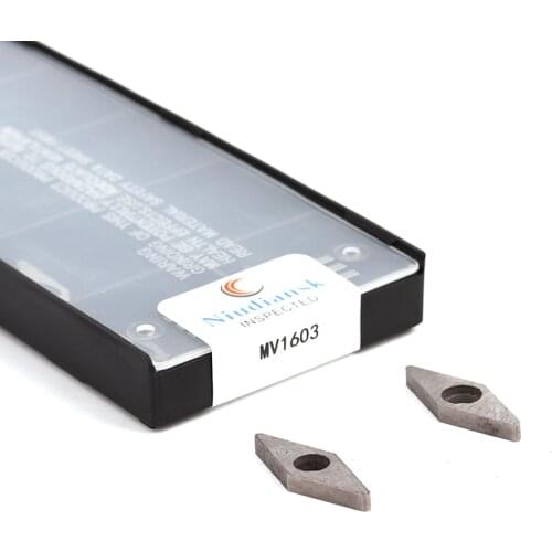 10pcs MV1603 CNC lathe turning inserts Gasket High-quality toolholder accessories Machine tools processing Carbide shim for VNMG