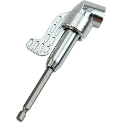 1/4" 6.35mm 105 Degree Lengthened Magnetic Screwdriver Bits CR-V Electric Hex Screwdriver Head Connecting Rod Power Driver Tools