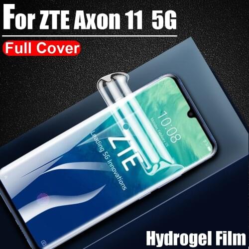 999D Ultra Clear Hydrogel Film Soft LCD Full Screen Protector Coverage for For ZTE Axon 11 10 10S pro 5G Protective Film