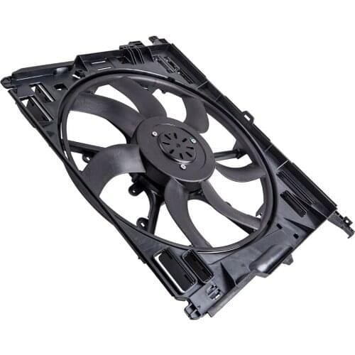 A/C Cooling Fan for BMW F01 F02 F10-F13 3 Pins L6 3.0L Sedan 17427599493 17428509741