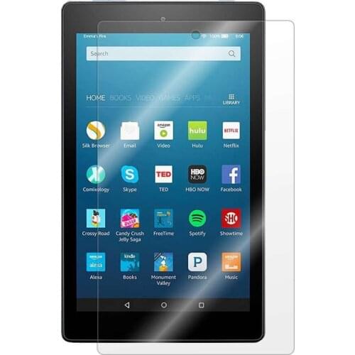 Anti-Scratch Clear LCD Screen Protector Shield Film for Amazon New Fire HD 8 HD8 Tablet with Alexa 8'' inch Sreen Protectors