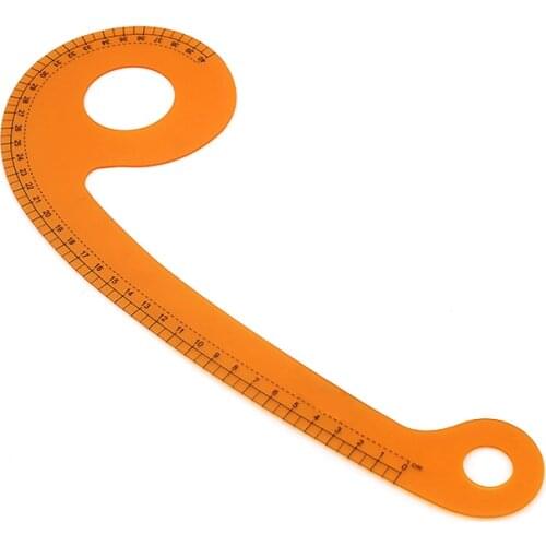 1Pc 6040B Super Soft Plastic Curve Ruler Drawing Tailor Ruler Yardstick Sewing Tools Accessories