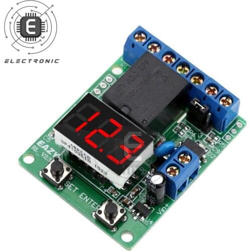 1PCS Original 12V Voltage Control/Delay Switch/Overvoltage/Undervoltage Protection Relay Module