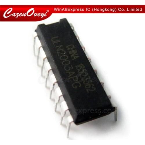100pcs/lot ULN2003APG ULN2003AN DIP16 ULN2003A ULN2003 DIP new and original IC In Stock