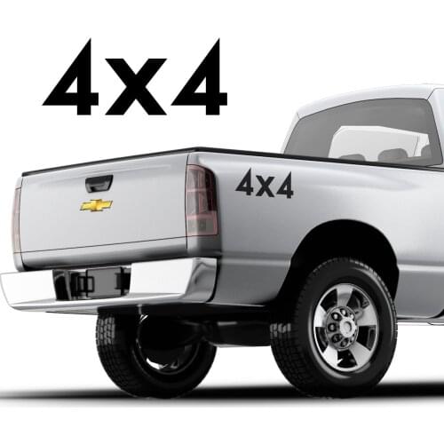 For (2Pcs)4x4 Graphic Decal set for pickup trucks, Any Year Ford F-150 XLT