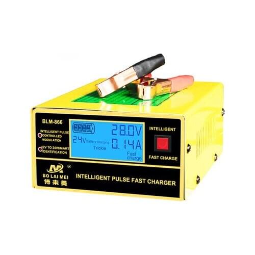 Car battery charger 12v24v intelligent pure copper electric appliance motorcycle 12 volt battery car charger