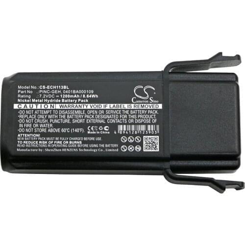 Cameron Sino 1200mAh Battery PINC-GEH for ELCA CONTROL-GEH-A, GEH-D, Techno-M, GENIO-M, GENIO-PUNTO, Sfera, Genio-Silux,PINC-GEH