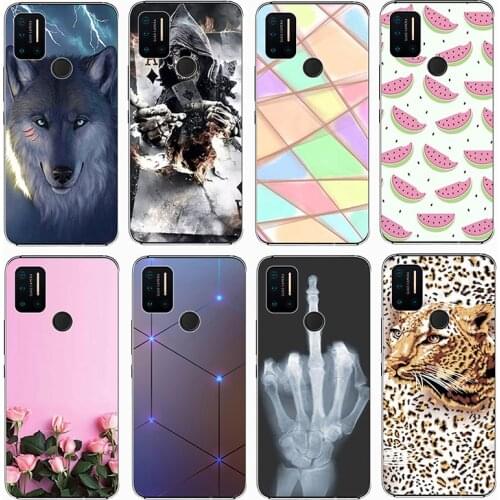 For BQ 6631G Surf 2020 6.53 inch Case Back Soft Silicone Phone Covers for bq 6631g Mobile Phone Cases Cover Shells Coque
