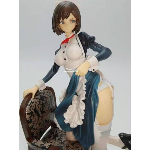 Alphamax DAIKI kougyou Iya na Kao Sarenagara Opantsu Maid Ito Chitose-san with chair Girls Action Figure Model Toy
