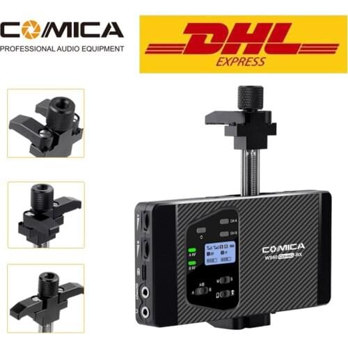 COMICA CVM-WS60 Microphone Mini Wireless COMBO Trigger Flexible Professional Mic System for Smartphone Camera Recording Studio
