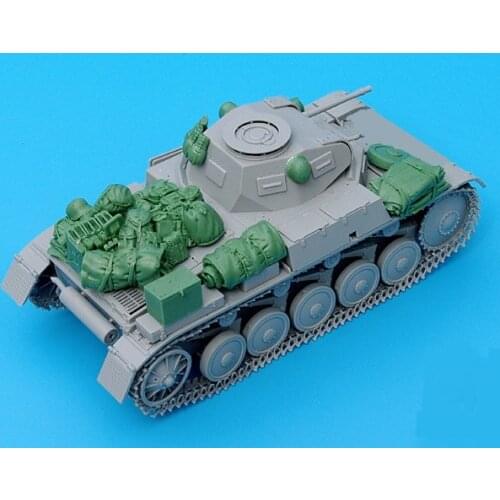 Resin modification of German No. 2 tank in World War II 1:35