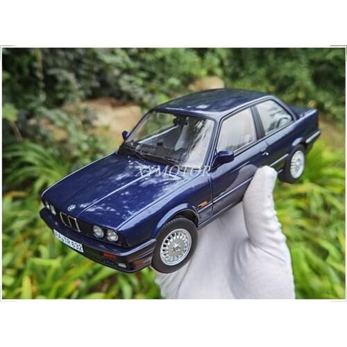 Norev 1/18 For BMW 325i 3 Series 1988 Metal Diecast Model Car Kids Toys Boys Girls Gifts Display Blue Collection Ornaments