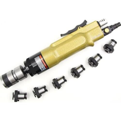 Pneumatic air Tapping Machine Air Drill Tapper with 6pc self-locking Chucks M3~M12, air tapper