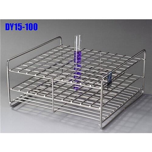 Wire Test Tube Rack 100 Holes Dia.16.5mm Stainless Steel 21x20x9cm High Quality All Size Available In Store