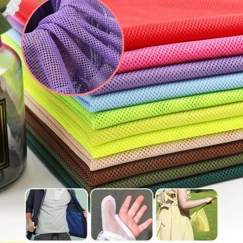 100*155cm 3D Thickened Mesh Fabrics For Diy Seat Cover Sport Shoes Bags Sofa Gauze Curtain Breathable Mesh Cloth Material