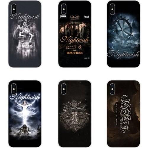 For Samsung Galaxy J1 J2 J3 J4 J5 J6 J7 J8 Plus 2018 Prime 2015 2016 2017 Silicone Skin Cover Nightwish Theater metal Music Band