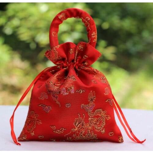 Married bags candy packaging Chinese candy box candy bags gift wrapping bags mini wedding boxes organza wedding bags