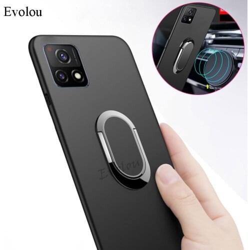 Ultra-thin TPU Stand Case For Vivo Y72 Y52 Y73S 5G Y31 2021 Y70 Y51 2020 Magnetic Ring Holder Cover For Vivo Y12S Y20i Y50 Y30