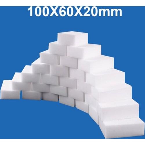 Magic Melamine Nano Sponge 100pcs Eraser Household Furniture Keyboard Super Cleaning Kitchen Homewares Small Items Accessories