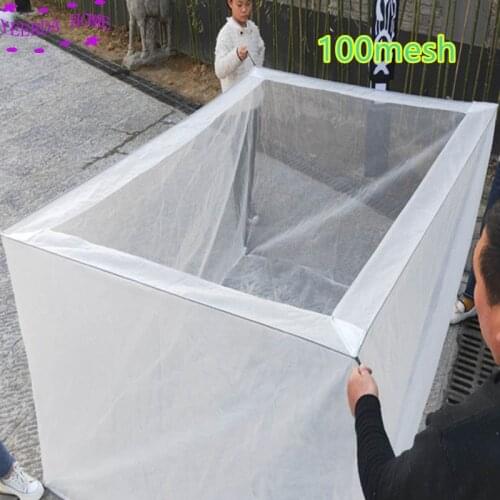 100 mesh anti escape side cage for spawning seedling raising of Monopterus albus Misgurnus anguillicaudatus fry spawning pond