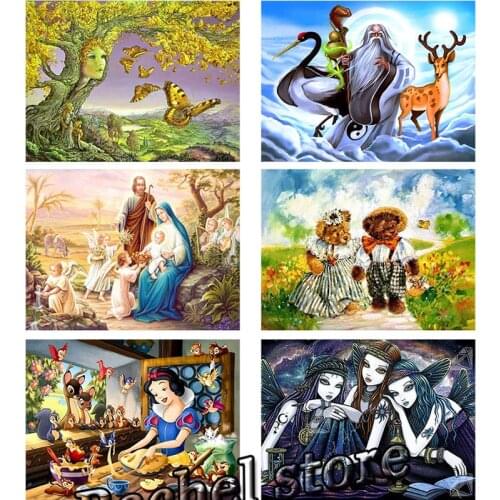 Diy Diamond Painting Cross Stitch Kits Diamond Mosaic Full Square Diamond And Round Diamond Embroidery MH21039