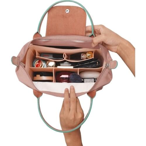 Felt Liner Bag Fit For WomenS Tote Handbags Shopper Protect The Inside Of The Bag From Scratches Female Cosmetic Storage