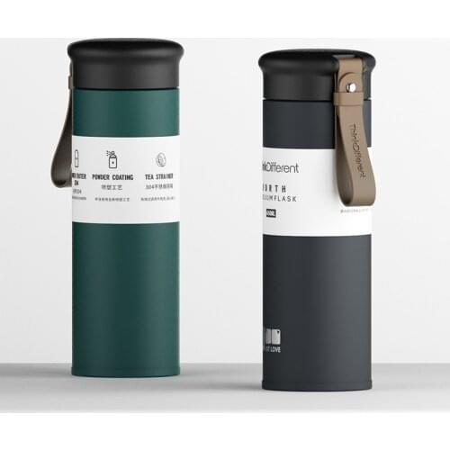 Hot Sale Tumbler Cups In Bulk Quality 304 Stainless Steel Thermos Bottles Coffee Mug 450ml Hot Water Bottle Insulated Tea Cup