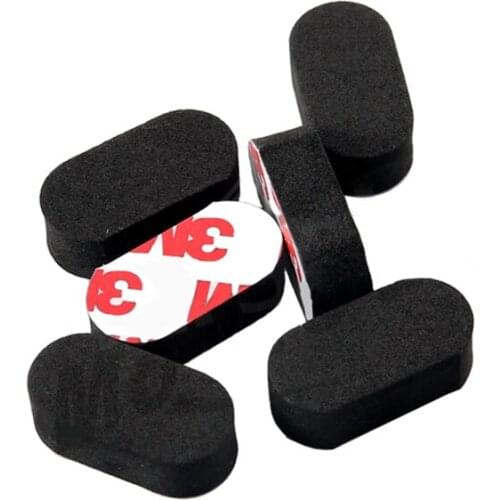 10pcs M3 Sponge Landing Gear Skids Mat Feet 3M Gyro Mounting Pad shockproof for DIY mini Drone QAV 250 210 180