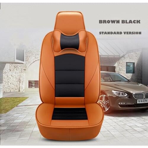 Custom car seat cover leather for Subaru Forester Impreza Legacy XV Outback auto accessories interior covers for cars sticker