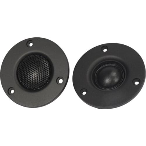 New 2PC Tweeter Silk Film 3Inch Hi-Fi Dome Tweeter Speaker Unit Silk Membrane for Bookshelf Audio