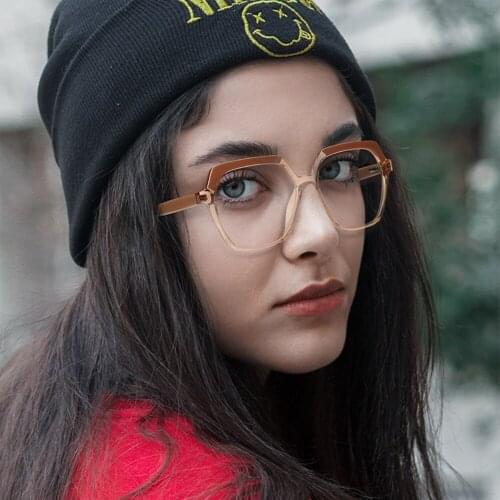 FENCHI TR90 Clear Computer Glasses Women Men Anti Blue Light Blocking Glasses Optical Gaming Eyewear