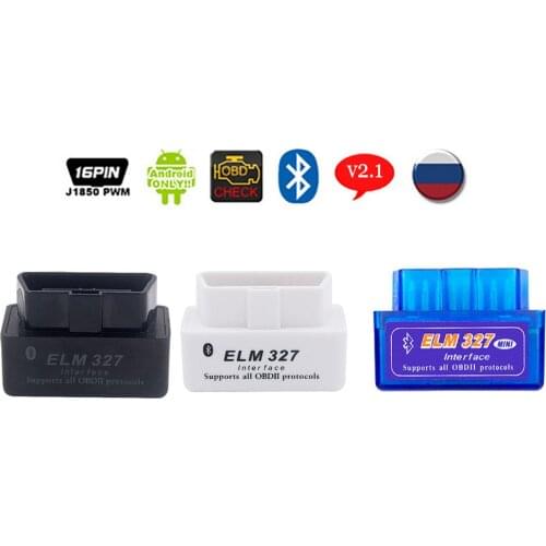 ELM 327 OBD2 Scanner For BMW E39 E46 E90 E60 E61 F34 F10 X3 V2.1 ELM327 Interface Bluetooth OBDII Scanner Car Diagnostic Tool
