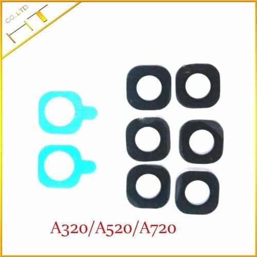 2x glass back camera lens for Samsung galaxy A320 A520 A720/ A3 2017 A5 2017 A7 2017