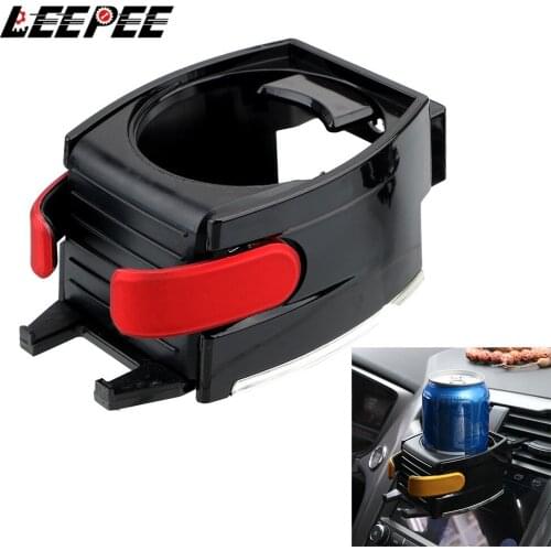LEEPEE Universal Car Cup Drink Holder Air Vent Outlet Water Bottle Phone Stand Auto Supplies Car Styling