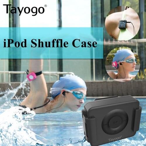 Tayogo C02 Case Shuffle Mate Waterproof iPod Case for Swimming Converts an iPod Shuffle into an IPX 8 Waterproof Music Player