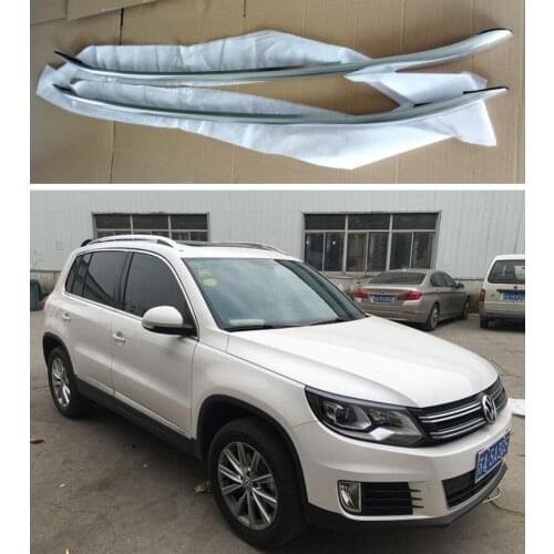 High Quality Stainless Steel Car Roof Racks For Volkswagen Tiguan 2012 2013 2014 2015 2016 2017 2018