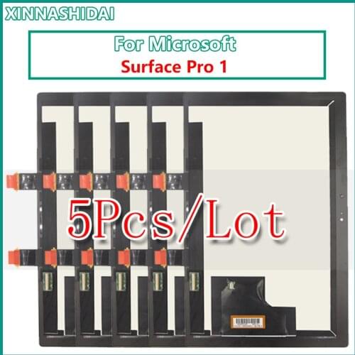 5Pcs/lot 10.6" LCD Display For Microsoft Surface Pro 1 1514 Pro 2 1601 LCD Display Touch Screen Digitizer Assembly Replacement