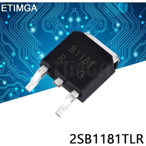 10PCS/LOT 2SB1181TLR 2SB1181 B1181 TO-252 Transistor SMD SOT-252