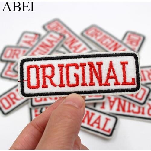 10pcs/lot Diy Clothes Motif Badge Embroidered Iron On ORIGINAL Stickers Jeans Backpack Patches Garments Socks Sewing Applique